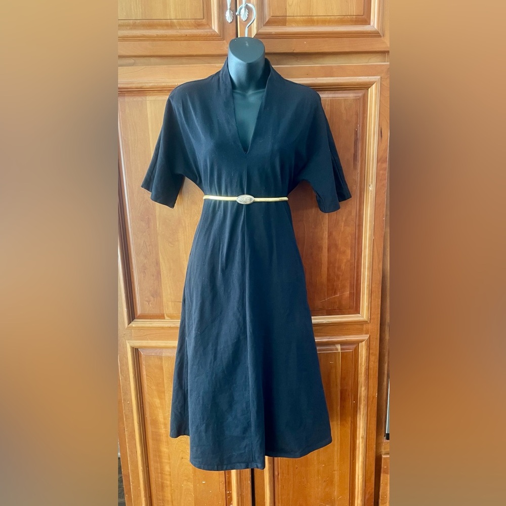 Velvet by Graham & Spencer Black 100% cotton Dress